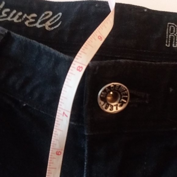 MADEWELL Black Rail Straight Leg Jeans sz 26x34 - Picture 10 of 11